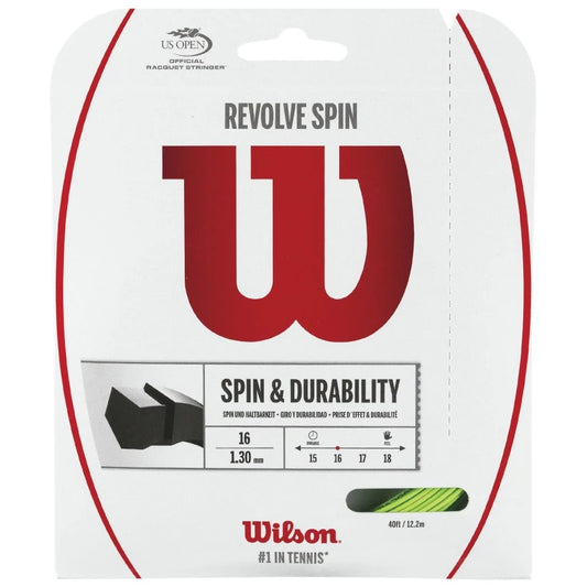 Wilson Revolve Spin Green 12m String