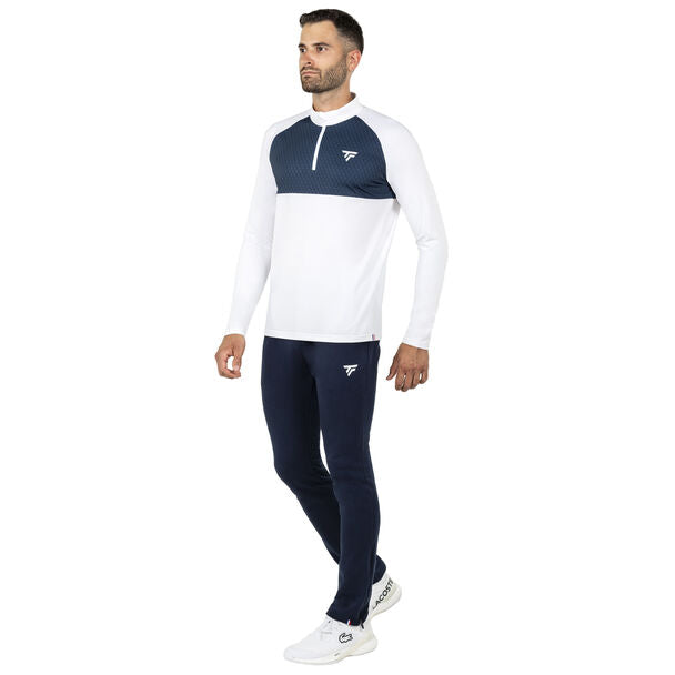 TECNIFIBRE THERMO ZIPPER LONGSLEEVES WHITE MEN