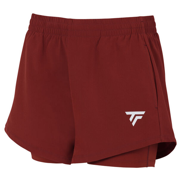 TECNIFIBRE TEAM SHORT CARDINAL WOMEN