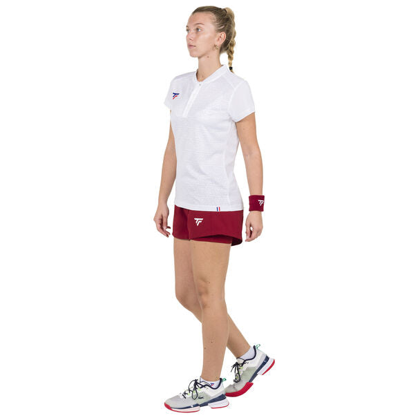 TECNIFIBRE TEAM SHORT CARDINAL WOMEN