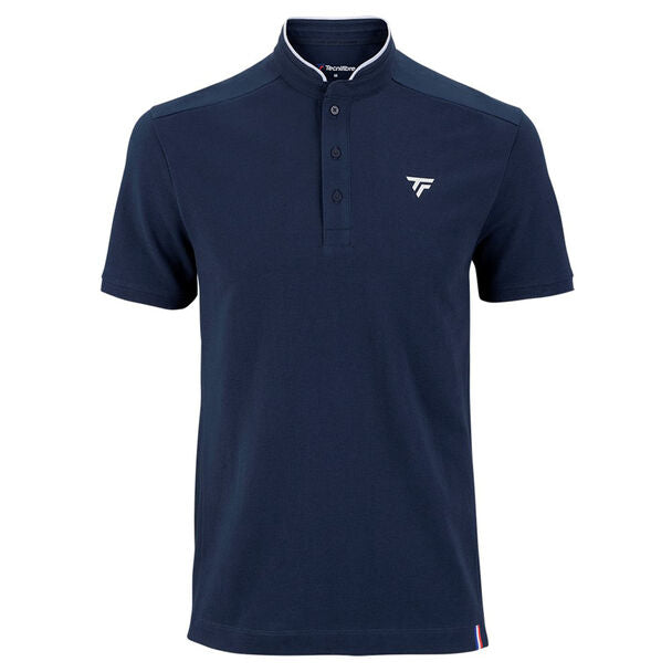 TECNIFIBRE POLO PIQUE NAVY BLUE MEN