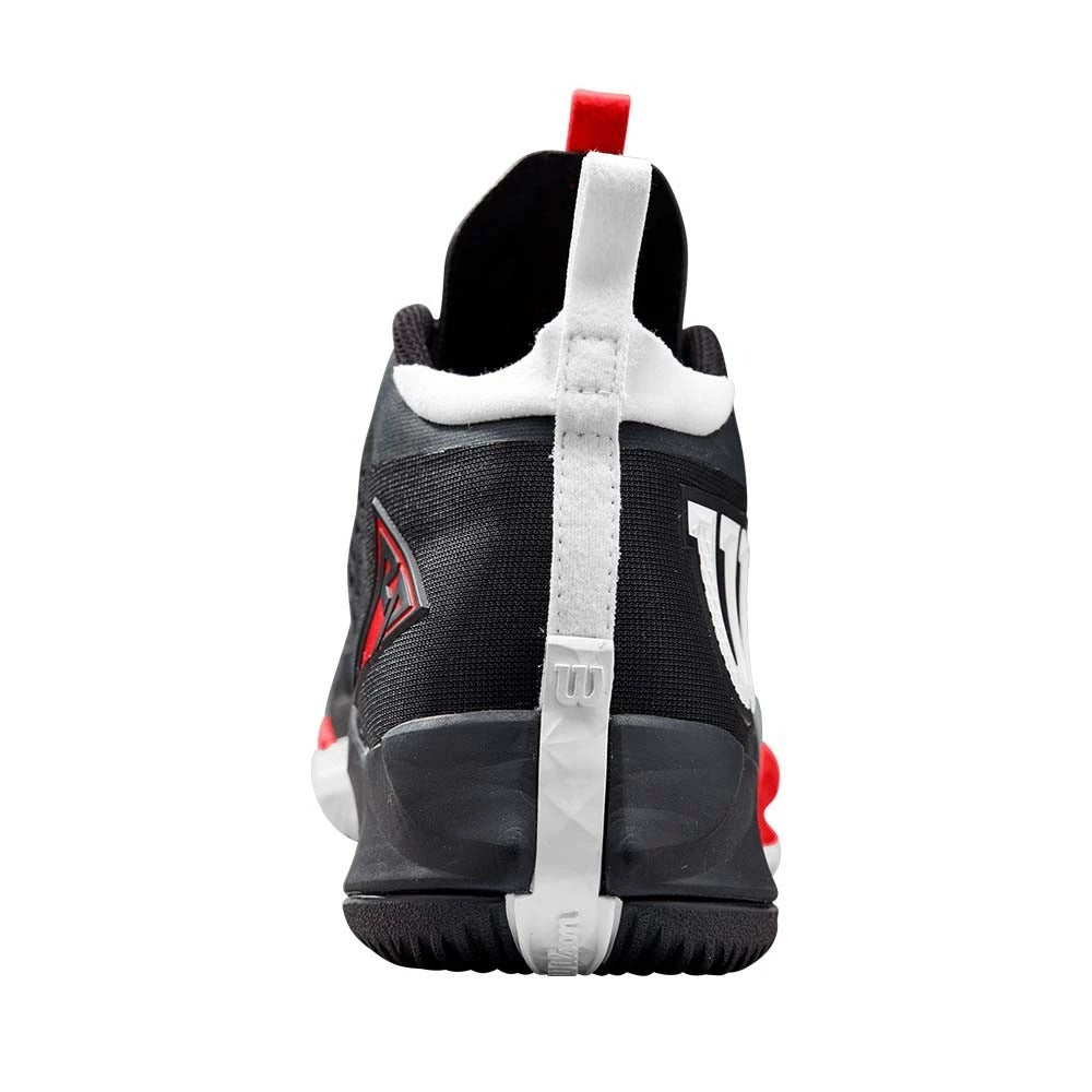 Wilson Rush Pro Tour Mid Black / Red Shoes