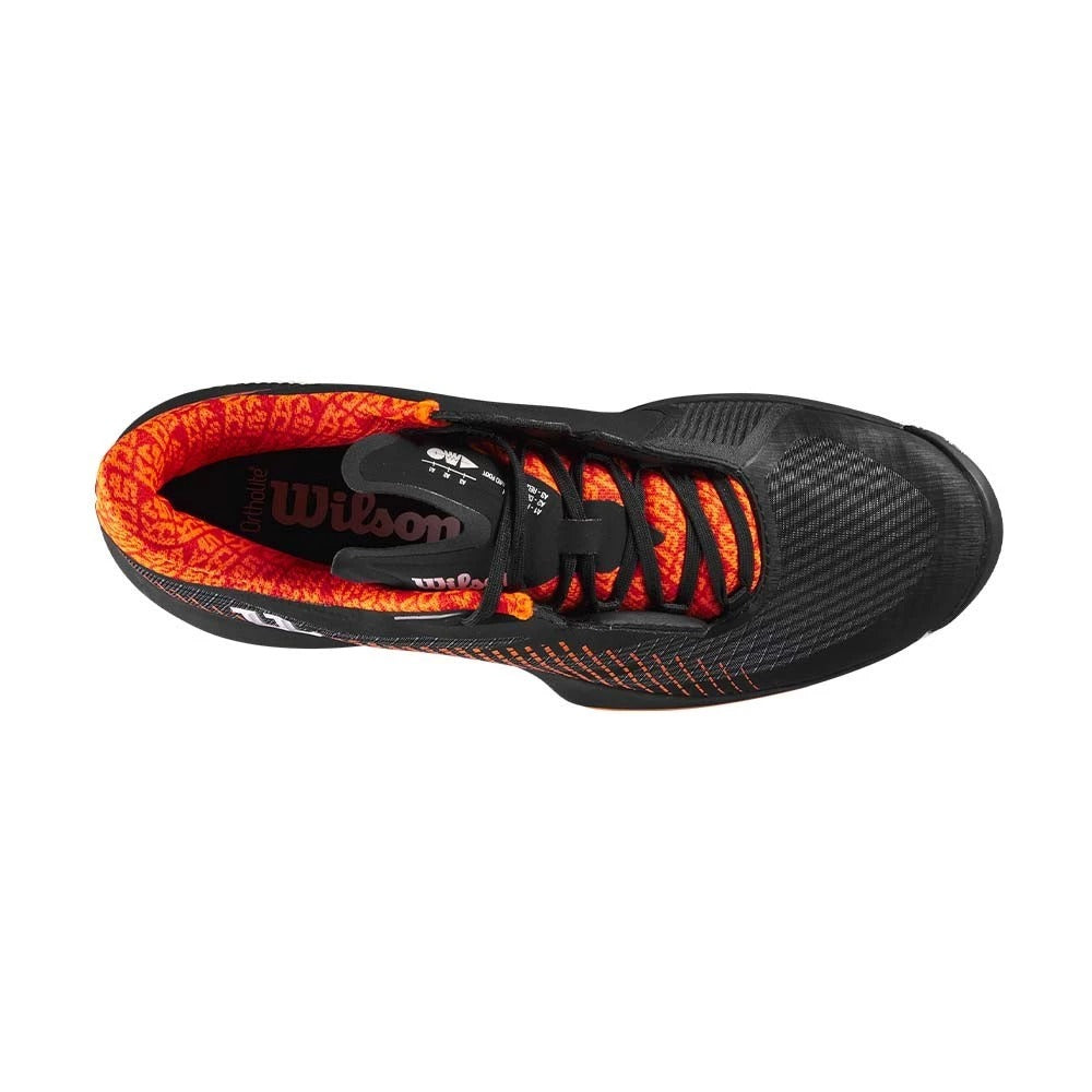 Wilson Kaos Swift 1.5 Clay Black / Orange Shoes