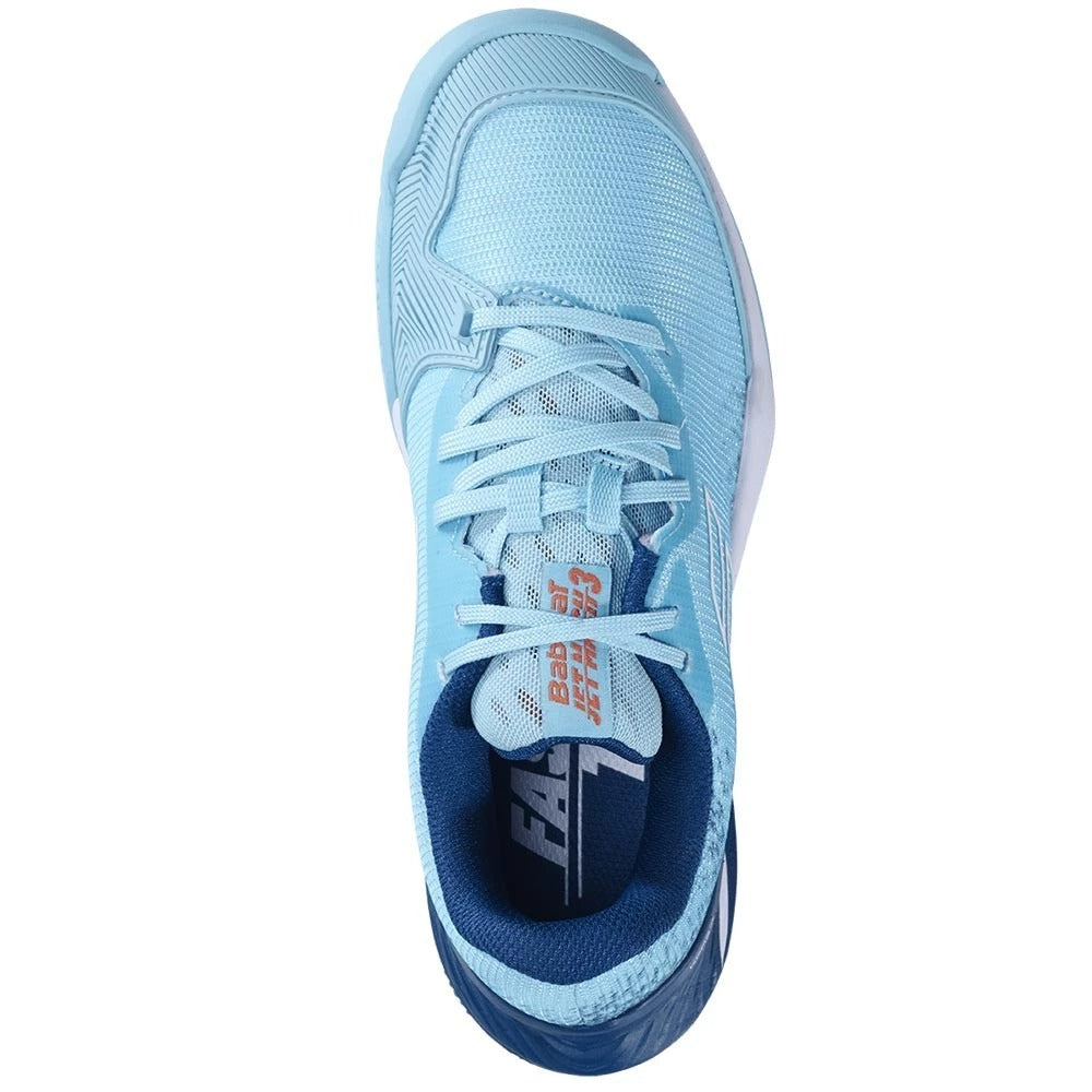 Babolat Jet Mach 3 Junior Clay Light Blue Shoes