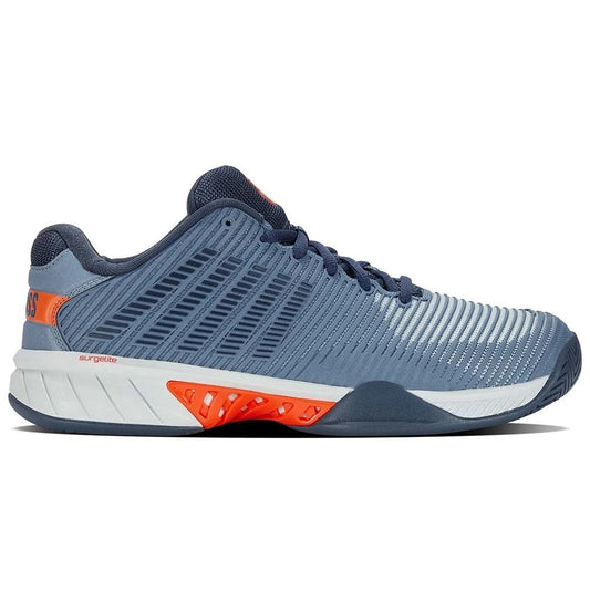 K-swiss Hypercourt Express 2 Gray Blue / Orange Shoes