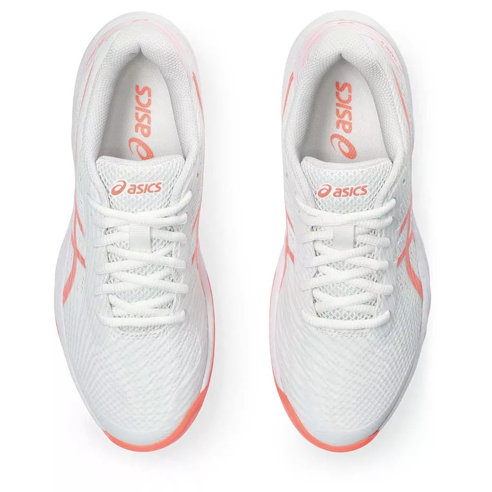 Asics Gel Game 9 Women White / Coral Shoes