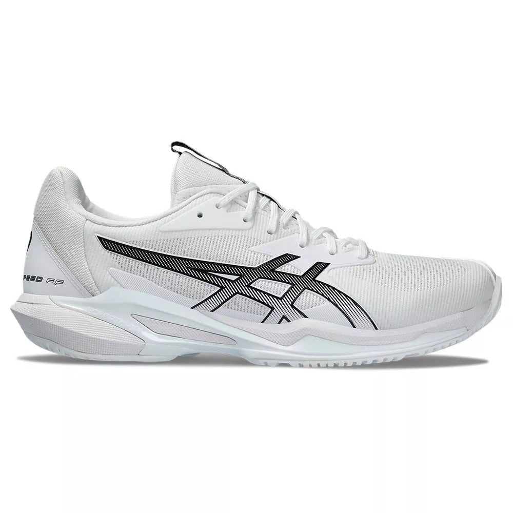 Asics Gel Solution Speed FF 3 White / Black Shoes