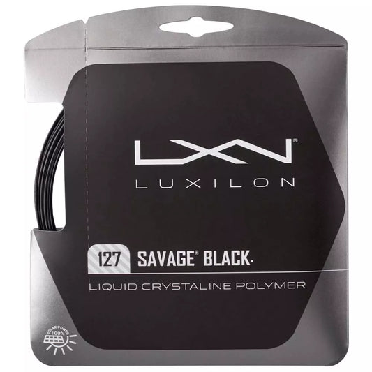 Luxilon Savage Black 12m Set