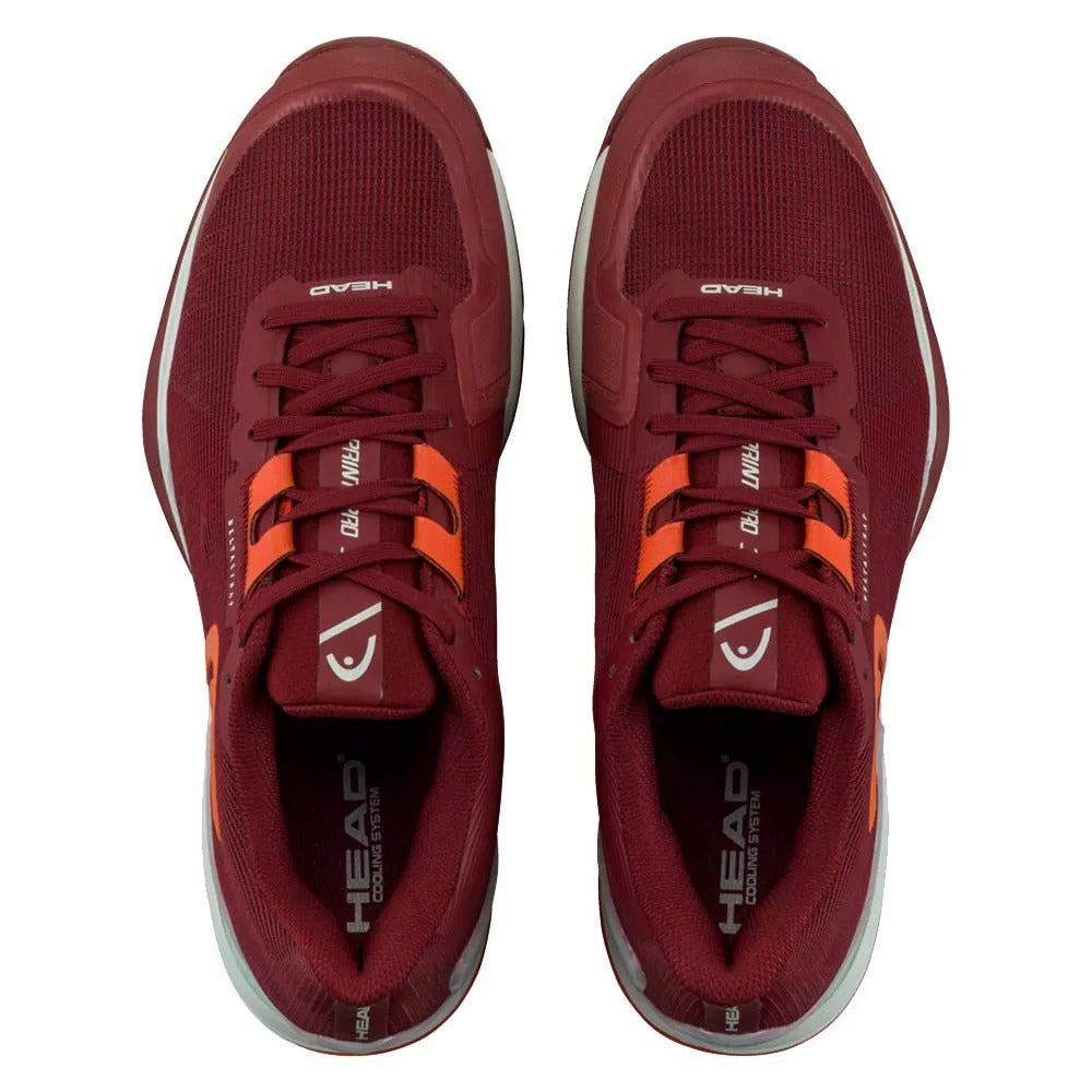 Head Sprint Pro 3.5 Dark Red / Orange Shoes