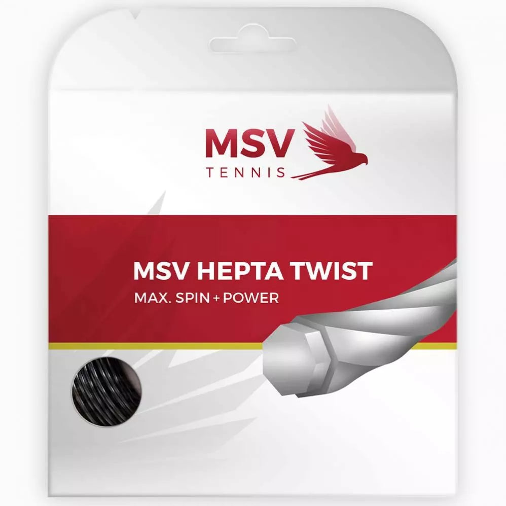 MSV Hepta Twist Black 12m String