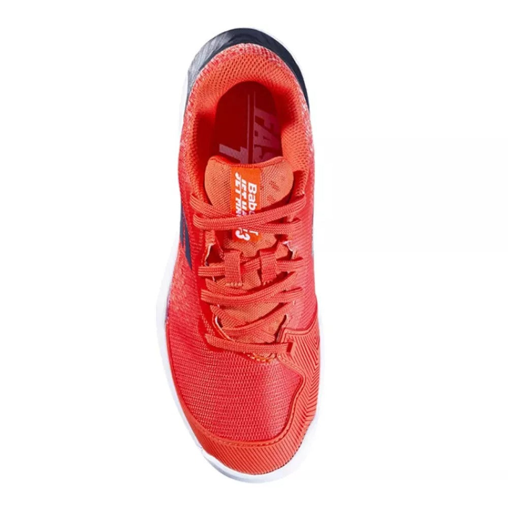 Babolat Jet Mach 3 Clay Junior Red / White Shoes