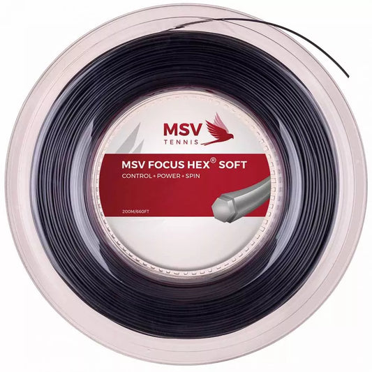 MSV Focus Hex Soft Black 200m Reel