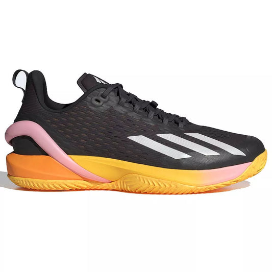 Adidas Adizero Cybersonic Clay Shoes Black / Orange