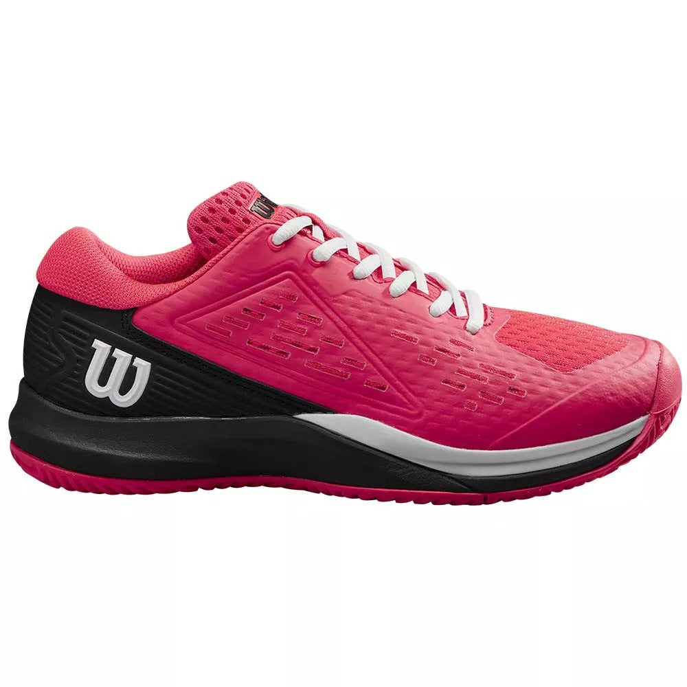 Wilson Rush Pro Ace Junior Shoes Pink / Black