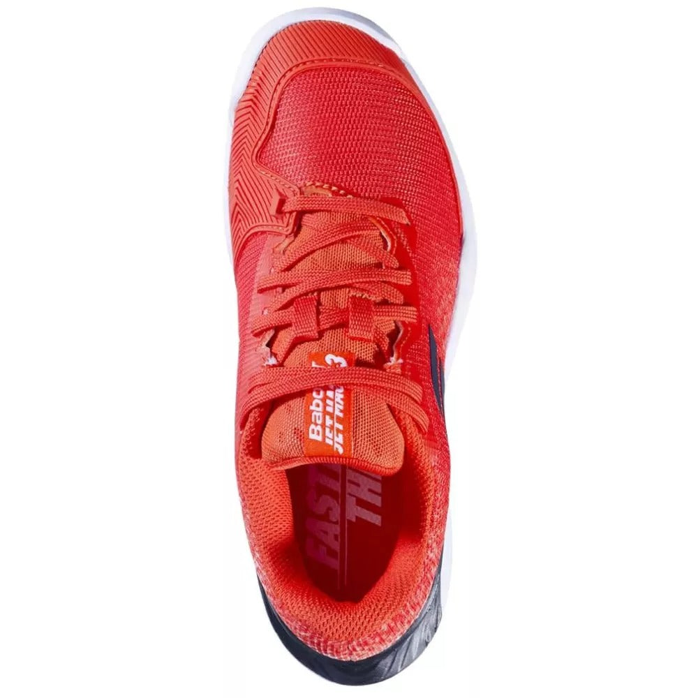 Babolat Jet Mach 3 Junior Red / White Shoes