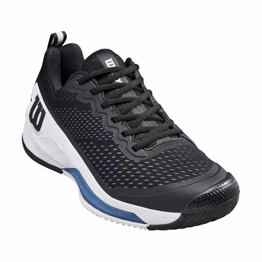 Chaussures Wilson Rush Pro 4.5 Noir / Bleu