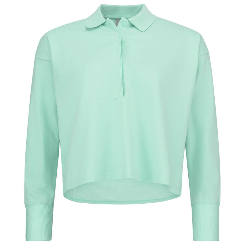 HEAD ATL BOXY LONG SLEEVE POLO SHIRT WOMEN