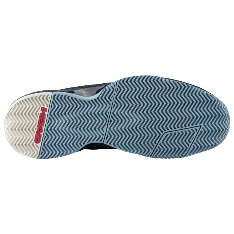 Chaussures Head Revolt Pro 4.5 Clay pour femme, bleu myrtille/bleu clair 