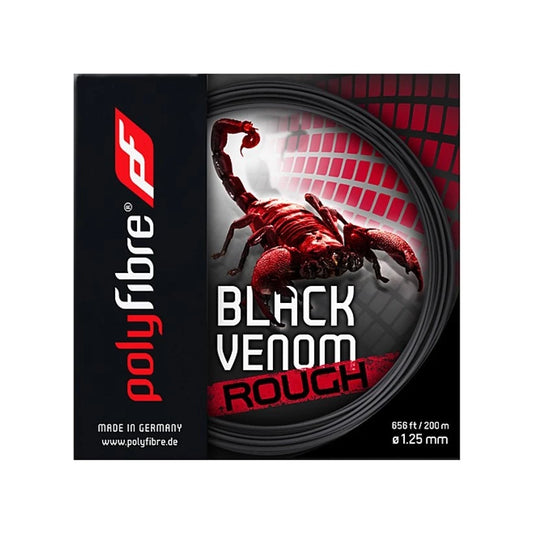 Polyfibre Black Venom Rough 12m String