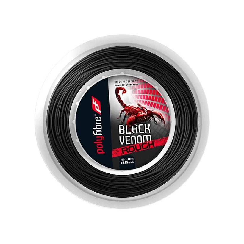 Polyfibre Black Venom Rough 200m Reel