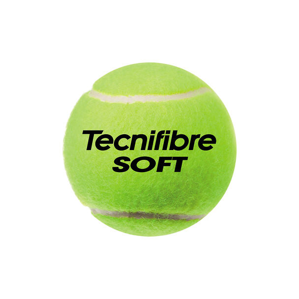 Tecnifibre Soft Green Balls (box of 72 balls - 24x3)