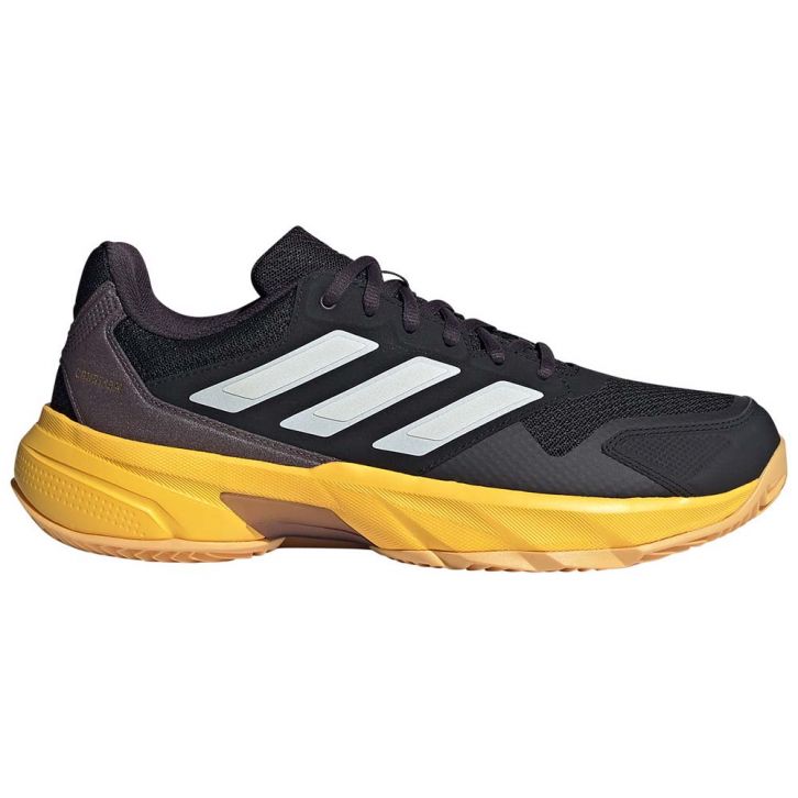 Adidas Courtjam Control 3 Clay Black / Orange Shoes